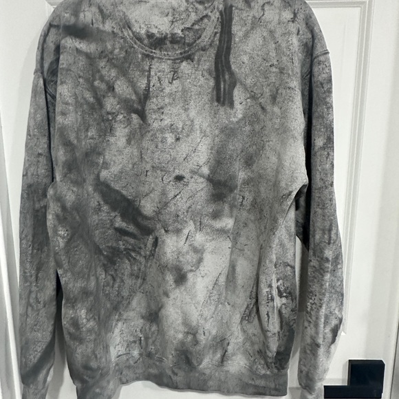 Gray and Red Graphic trillblazin Sweater - Picture 2 of 3